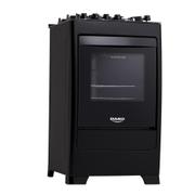Fogão 4 Bocas Dako Supreme Glass Preto Mesa em Vidro – Bivolt – 300000569
