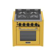 Fogão 4 Bocas de Embutir Venax Temis Amarelo - 220v - 34281