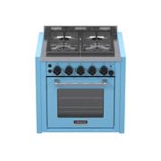 Fogão 4 Bocas de Embutir Venax Temis Azul - 110v - 34283