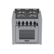 Fogão 4 Bocas de Embutir Venax Temis Inox - 110v - 34289