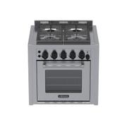 Fogão 4 Bocas de Embutir Venax Temis Inox - 220v - 34290