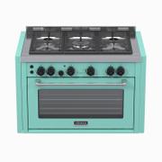 Fogão 5 Bocas de Embutir Venax Temis Verde - 220v - 25995