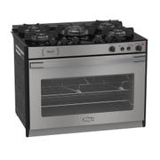 Fogão 5 Bocas de Embutir Venax Gaudi Platinum Vitreo Inox Mesa em Vidro - 110v - 22230 Fogão 5 Bocas de Embutir Venax Gaudi Platinum Vitreo Inox Mesa em Vidro - 110v - 22230