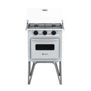 Fogão 2 Bocas Venax Gemini Tampa de Vidro Branco - Gmtv200