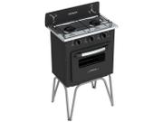 Fogão 2 Bocas Venax Gemini Vetrô Preto - Gmv200