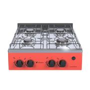 Fogão 4 Bocas Venax Grand Petit Vetro Vermelho – Bivolt – Grpv440