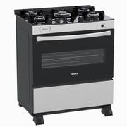 Fogão 5 Bocas Venax Picasso Vitreo Inox Mesa em Vidro – Bivolt – 22134