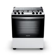 Fogão 5 Bocas Brastemp Branco - Bivolt - Bfs5ndb Fogão 5 Bocas Brastemp Branco - Bivolt - Bfs5ndb