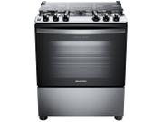Fogão 5 Bocas Brastemp Turbo Chama Inox - 220v - Bfs5gdr