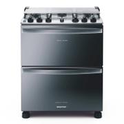 Fogão 5 Bocas Brastemp Inox - 110v - Bfd5ncrnna