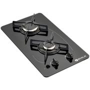 Cooktop 2 Bocas Braslar Preto - Pop - Gás Bivolt Cooktop 2 Bocas Braslar Preto - Pop - Gás Bivolt