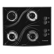 Cooktop 4 Bocas Safanelli Preto - Lines - Gás Bivolt - Fcl40