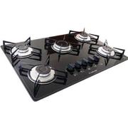 Cooktop 5 Bocas Safanelli Preto - Semplice - Gás Bivolt - Fsp504 Cooktop 5 Bocas Safanelli Preto - Semplice - Gás Bivolt - Fsp504
