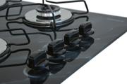 Cooktop 4 Bocas Chamalar Preto - Classic Ultra Chama Marmorizado - Gás Bivolt Cooktop 4 Bocas Chamalar Preto - Classic Ultra Chama Marmorizado - Gás Bivolt