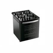 Fogão 4 Bocas de Embutir Atlas New Utop Glass Preto Mesa em Vidro - Bivolt - 300001390