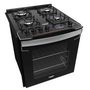 Fogão 4 Bocas de Embutir Dako Diplomata Grill Preto Mesa em Vidro – Bivolt – 300001562
