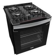 Fogão 4 Bocas de Embutir Dako Diplomata Preto Mesa em Vidro – Bivolt – 300001561
