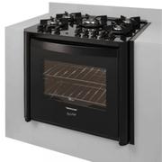 Fogão 5 Bocas de Embutir Fischer Gran Cheff Preto Mesa em Vidro - 220v - 31070-79871