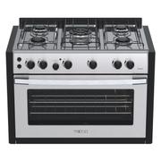 Fogão 5 Bocas de Embutir Venax Venax Gaudi Platinum Gii Inox - Bivolt