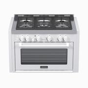 Fogão 5 Bocas de Embutir Venax Temis Branco - 110v - 25991 Fogão 5 Bocas de Embutir Venax Temis Branco - 110v - 25991
