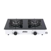 Fogão 2 Bocas Venax Flamalar Vitreo Branco Mesa em Vidro - 23109