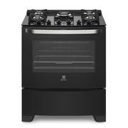 Fogão 5 Bocas Electrolux Preto Mesa em Vidro - Bivolt - 76gs Fogão 5 Bocas Electrolux Preto Mesa em Vidro - Bivolt - 76gs