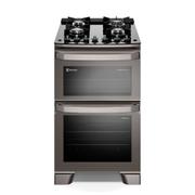 Fogão 4 Bocas Electrolux Experience Perfectcook360 Cinza Mesa em Vidro - 220v - Fe4dg