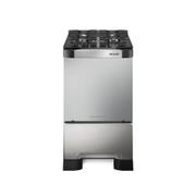 Fogão 4 Bocas Mueller Decorato Vetro Inox Mesa em Vidro – Bivolt – 601130005