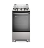 Fogão 4 Bocas Electrolux Efficient Com Perfectcook Prata - Bivolt - Fe4is