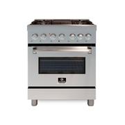 Fogão 5 Bocas Elettromec Profissional Inox - 220v - Fge-5q-75-xp-2gma