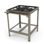 Fogão 4 Bocas Progas Inox - Pmi-402