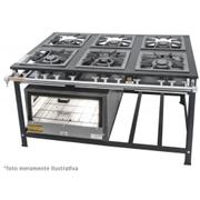 Fogão 6 Bocas Itajobi Tradicional C/ Forno Grafite – 6009/9015