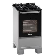 Fogão 4 Bocas Suggar Best Cook Prata Mesa em Vidro - Bivolt - Fgv405prix Fogão 4 Bocas Suggar Best Cook Prata Mesa em Vidro - Bivolt - Fgv405prix