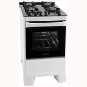 Fogão 4 Bocas Suggar Max Cook Plus Branco Mesa em Vidro - Bivolt - Fgv404br