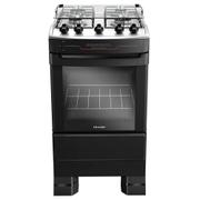 Fogão 4 Bocas Mueller Mfi4bf Preto – Bivolt – 610001647