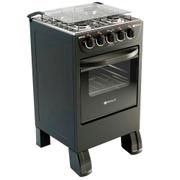 Fogão 4 Bocas Braslar New Sirius Preto - Bivolt