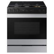 Fogão 5 Bocas Samsung Série 7 C/ Câmera e Air Fryer Preto - 110v - Nsg6dg8700sraz