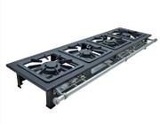 Fogão 4 Bocas Metalmaq Stori Premium 40x40 B. Pressão P9 Cinza - M4