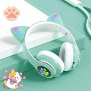 Fone de Ouvido Headset Bluetooth Orelha de Gato Exbom P39m