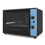 Forno 60l Terim Preto - Elétrico - Top Collor Azul - 220v