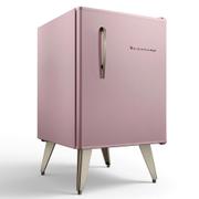 Geladeira/refrigerador 76 Litros 1 Portas Rose Quartz Retrô - Brastemp - 110v - Bra08hoana