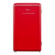 Geladeira/refrigerador 93 Litros 1 Porta Vermelho Retrô - Midea - Bivolt - Mdrd142rtd323