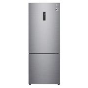 Geladeira/refrigerador 451 Litros 2 Portas Platinum Inverter Bottom - LG - 110v - Gc-b569nllm