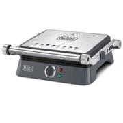 Grill + Sanduicheira Black & Decker Gourmand Gris Inox - 220v G1400-b2