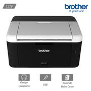 Impressora Convencional Brother Hl1202 Laser Monocromática Usb 110v