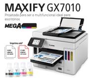 Multifuncional Canon Maxify Gx7010 Jato de Tinta Colorida Usb e Wi-fi Bivolt
