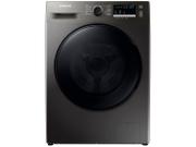 Lavadora de Roupa 11 Kg Frontal Inox Digital Inverter Porta Black Samsung - 220v - Ww11t4040bxfaz