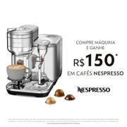 Cafeteira Expresso Nespresso Vertuo Creatista Inox 110v - Gcv5brmene