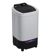 Lavadora de Roupa 10 Kg Branco Premium Com Dreno Praxis - 220v