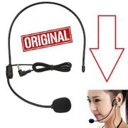 Microfone Headset Auricular De Cabeça Para Desktop Notebook Pc Computador  Youtuber Palestra Teatro Entrevistas Original - LEFFA SHOP - Microfone  Dinâmico - Magazine Luiza